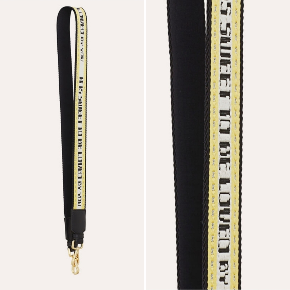 Maje Bag Strap in Jacquard Fabric